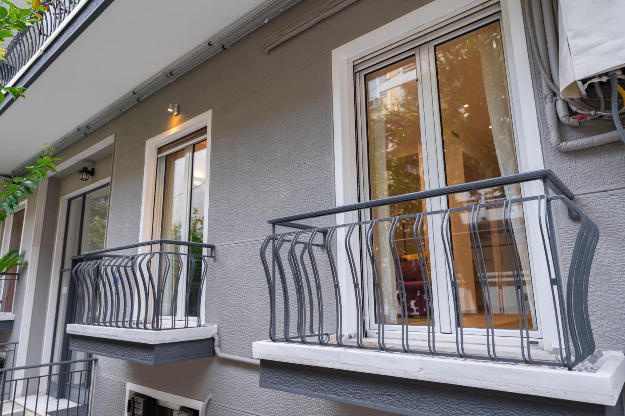 Spacious Modern Apartment In Athens Near Metro Dış mekan fotoğraf