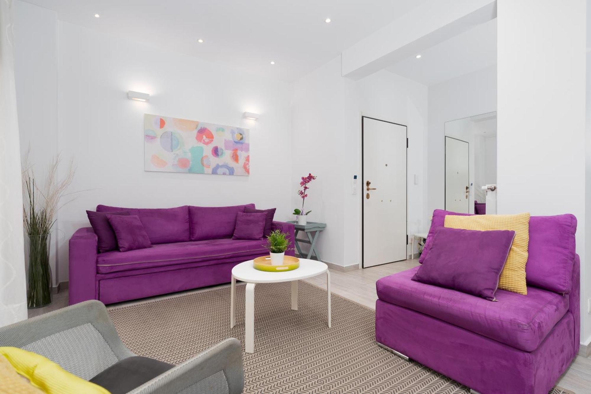 Spacious Modern Apartment In Athens Near Metro Dış mekan fotoğraf