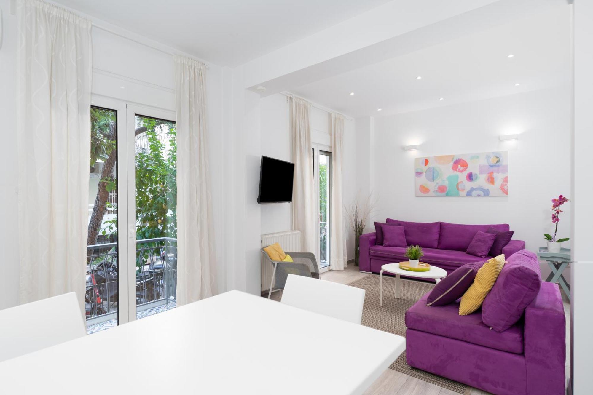 Spacious Modern Apartment In Athens Near Metro Dış mekan fotoğraf