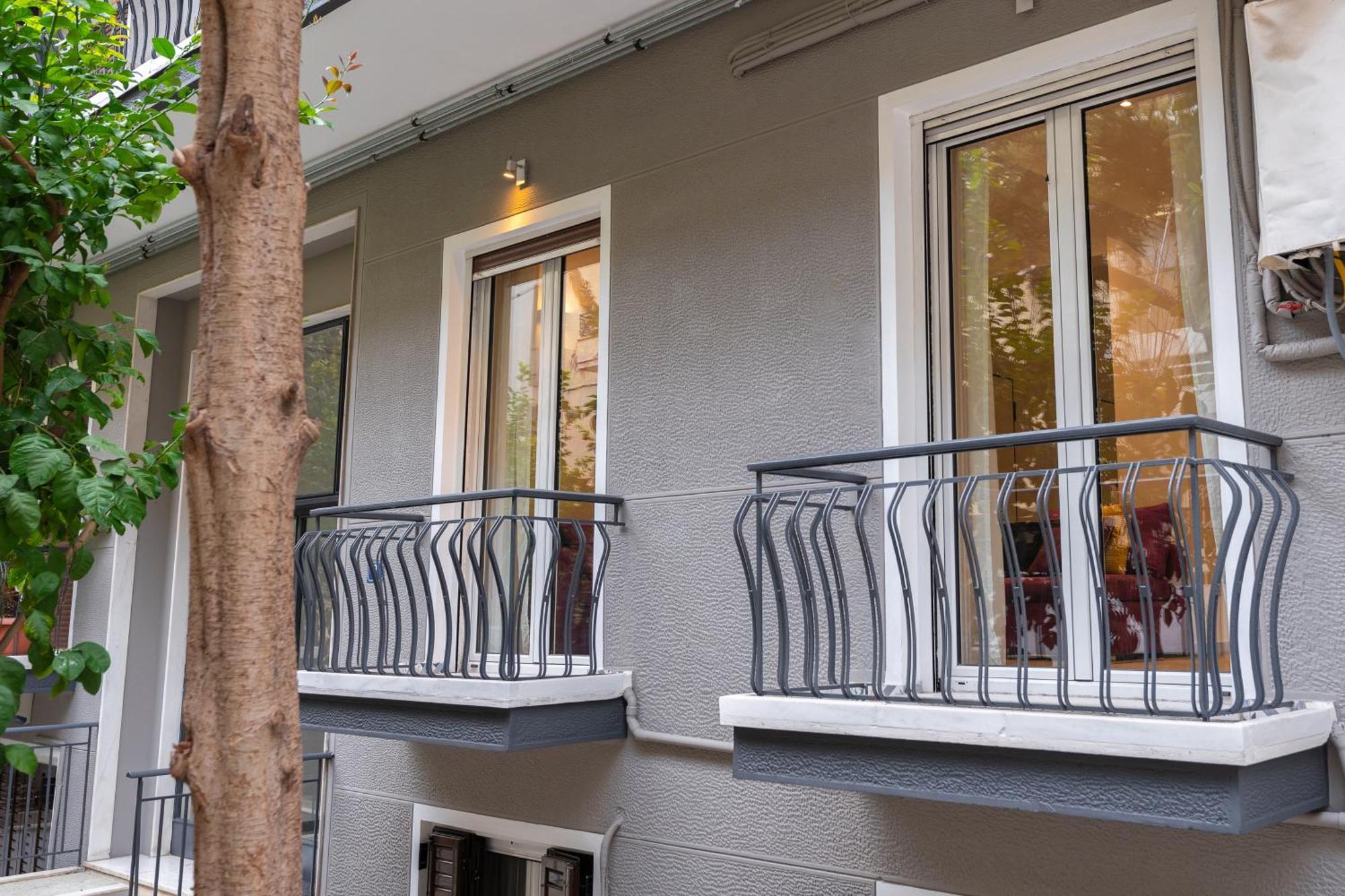 Spacious Modern Apartment In Athens Near Metro Dış mekan fotoğraf